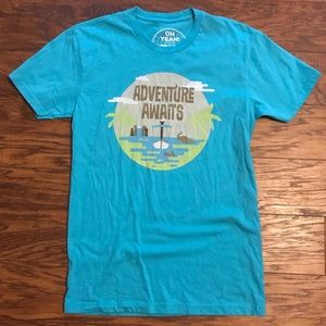 Disney Tops - Blue “Adventure Awaits” Jungle Cruise T-shirt Disney Tops - Blue “Adventure Awaits” Jungle Cruise T-shirt